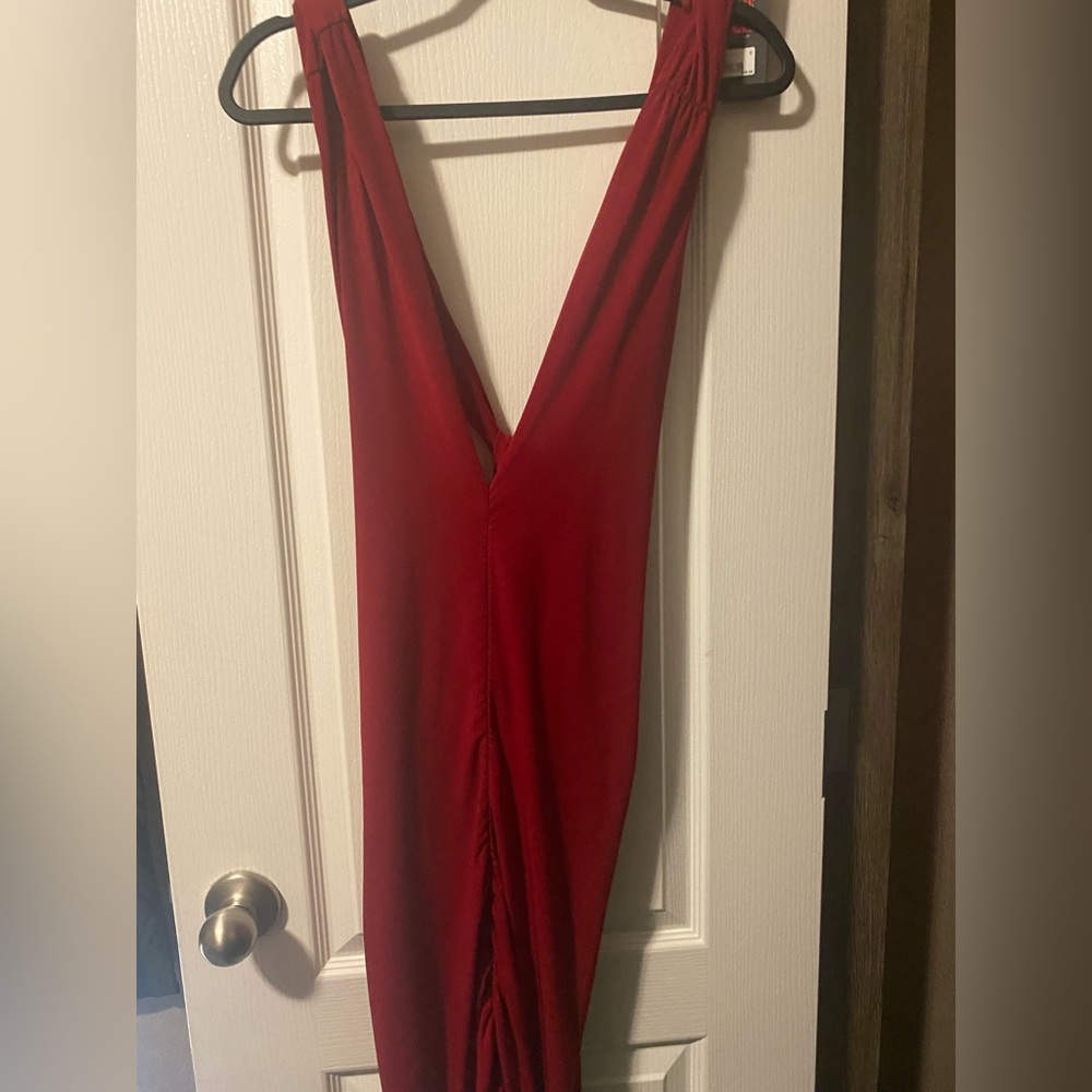 Red dress